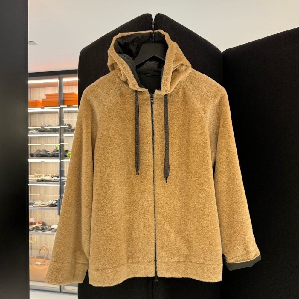 NWOT BRUNELLO CUCINELLI TEDDY COAT